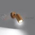Kinkiet drewniany regulowany spot ZEKE dąb SL.1028 Sollux - 3