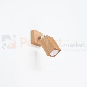Kinkiet drewniany regulowany KEKE dąb Sollux SL.1035