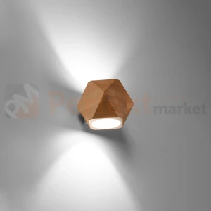 Kinkiet WOODY naturalne drewno Sollux SL.1008