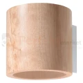 Nowoczesny kinkiet drewniany Orbis lampa ścienna - 2