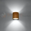 Nowoczesny kinkiet drewniany Orbis lampa ścienna - 3