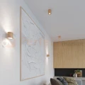 Nowoczesny kinkiet drewniany Orbis lampa ścienna - 8