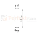 Kinkiet LAGOS 2 Czarny SL.0330 Sollux - 4