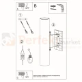 Kinkiet LAGOS 2 Czarny SL.0330 Sollux - 5