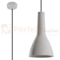 Lampa wisząca betonowa Sollux Empoli 1xE27 SL.0280 IP20 - biała - 2