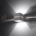 Nowoczesny kinkiet Lobo lampa ścienna biała - 4