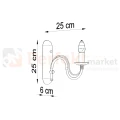 Kinkiet MINERWA Czarny SL.0220 Sollux - 4