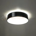Nowoczesna Okrągła Lampa sufitowa Plafon Arena 45 Czarny - 3