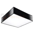 Nowoczesna Kwadratowa Lampa sufitowa Plafon Horus 35 Czarny - 2