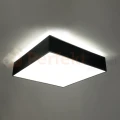 Nowoczesna Kwadratowa Lampa sufitowa Plafon Horus 45 Czarny