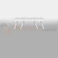 Oprawa sufitowa EYETECH 4 slim regulowana spot biały SL.0905 Sollux