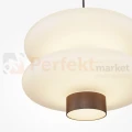 Nowoczesna lampa wisząca NUVEM brązowa szklane klosze LED 3000K Maytoni MOD497PL-L23BRK - 3