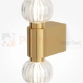 Kinkiet LED AMULET złoty szklane kule LED 3000K Maytoni - 5