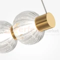 Lampa wisząca Amulet złota szklane kule metal LED 3000K Maytoni - 3