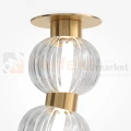 Lampa sufitowa Amulet złota szklane kule LED 3000K Maytoni - 5