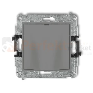 KARLIK MINI wypust kablowy szary mat 27MWPK