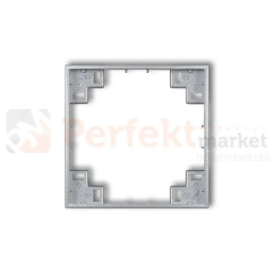 KARLIK MINI ramka pośrednia srebrny metalik 7MRP-1