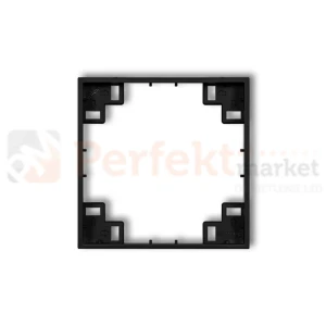 KARLIK MINI ramka pośrednia czarny mat 12MRP-1