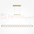 Lampa wisząca Amulet złota szklane kule podłużna LED 3000K Maytoni - 2