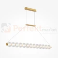Lampa wisząca Amulet złota szklane kule podłużna LED 3000K Maytoni - 4