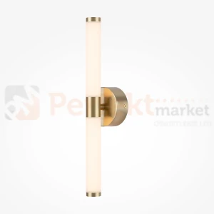 Kinkiet AXIS złoty podłużny tuba LED 3000K 35 cm Maytoni