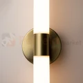 Kinkiet AXIS złoty podłużny tuba LED 3000K 35 cm Maytoni - 6