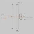 Kinkiet AXIS złoty podłużny tuba LED 3000K 35 cm Maytoni - 7