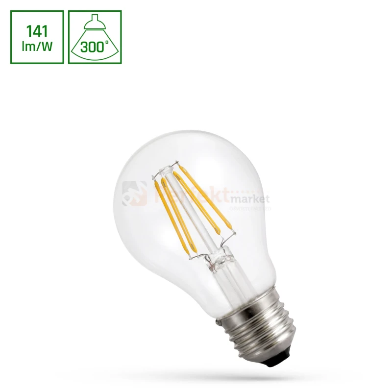 zarowka led cog filament 8.5w szklana przezroczysta neutralna box.webp
