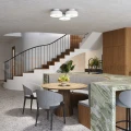 Plafon sufitowy OMIQ biały 4xE27 SL.1677 Sollux Lighting - 10