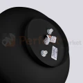 Plafon sufitowy OMIQ czarny 4xE27 SL.1678 Sollux Lighting - 6