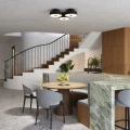 Plafon sufitowy OMIQ czarny 4xE27 SL.1678 Sollux Lighting - 10