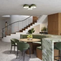 Plafon sufitowy OMIQ zielony oliwkowy 4xE27 SL.1680 Sollux Lighting - 10