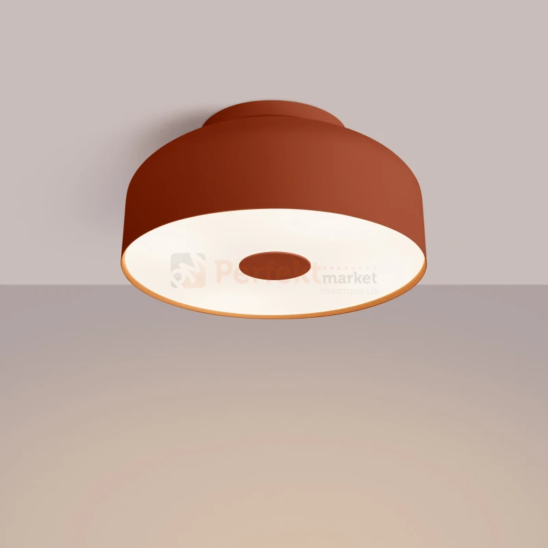 Plafon sufitowy OMIQ ochra czerwona 4xE27 SL.1681 Sollux Lighting - 12