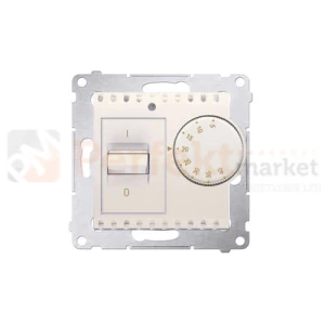 Regulator temperatury 16A Simon 54 DRT10W.02/41 kremowy