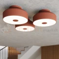 Plafon sufitowy OMIQ ochra czerwona 4xE27 SL.1681 Sollux Lighting - 12