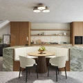 Plafon sufitowy OMIQ taupe 4xE27 SL.2279 Sollux Lighting - 11