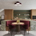 Plafon sufitowy OMIQ burgund 4xE27 SL.2280 Sollux Lighting - 11