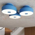 Plafon sufitowy OMIQ błękitny 4xE27 SL.2287 Sollux Lighting - 12
