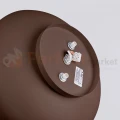 Plafon sufitowy OMIQ brązowy 4xE27 SL.2286 Sollux Lighting - 6