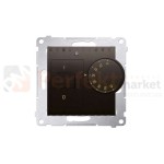 DRT10W.02/46 Simon 54 termoregulator Regulator temperatury brąz mat metalizowany bez ramki perfektmarket