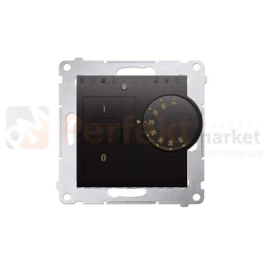 Regulator temperatury 16A Simon 54 DRT10W.02/48 antracyt metalizowany