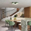 Plafon sufitowy OMIQ szałwia 4xE27 SL.2283 Sollux Lighting - 10