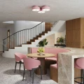 Plafon sufitowy OMIQ różowy 4xE27 SL.2282 Sollux Lighting - 10