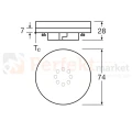 zarowka led gx53 osram 4.9w frosted wymiary.webp
