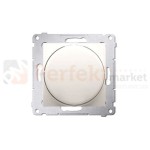 DS9T.01/41 Simon 54 Ściemniacz naciskowo-obrotowy do LED ściemnialnych 20-500W kremowy bez ramki perfektmarket