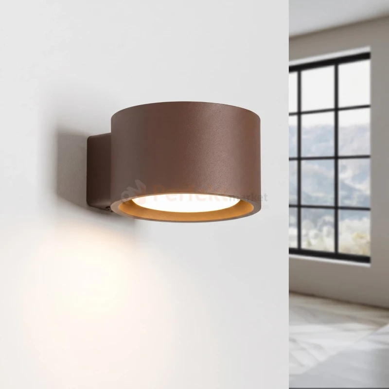 Kinkiet ścienny MODO brązowy 1xGx53 SL.2481 Sollux Lighting - 11
