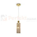 Lampa wisząca Antic złota szklany klosz glamour art deco 1xE14 Maytoni - 2