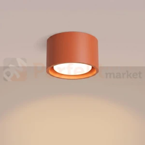 Plafon sufitowy MODO ochra czerwona 1xGx53 SL.2450 Sollux Lighting