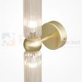 Kinkiet Antic złoty szklane klosze clear 2xG9 Maytoni - 3