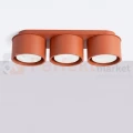 Plafon sufitowy MODO ochra czerwona 3xGx53 SL.2452 Sollux Lighting - 3